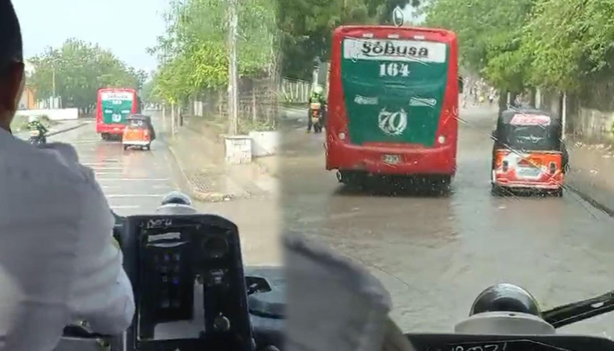 Imágenes de los enfrentamientos.