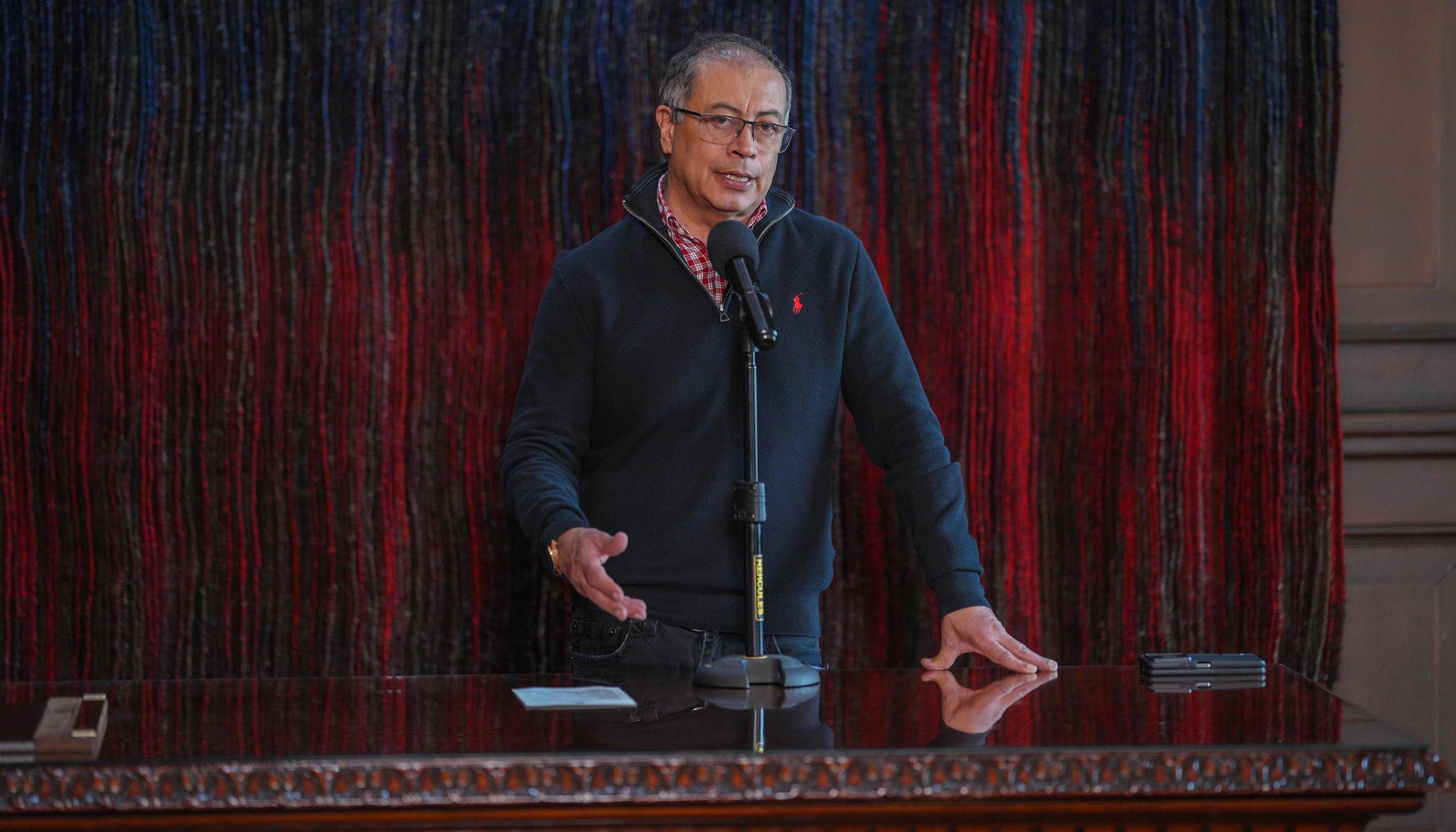 El Presidente de la República, Gustavo Petro.