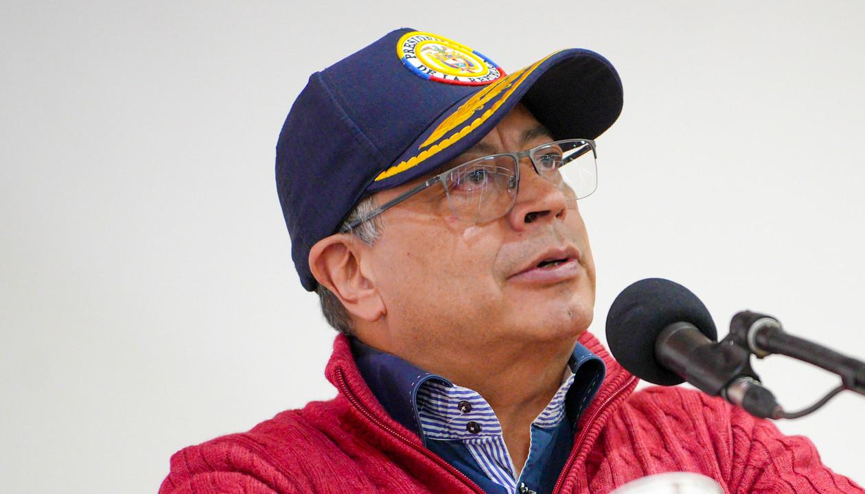 El Presidente Gustavo Petro.