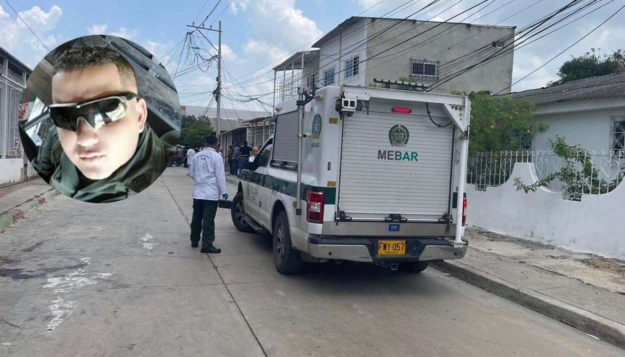 Jaider Gregorio Amador Quessep fue asesinado en esta cuadra del barrio San Luis. 