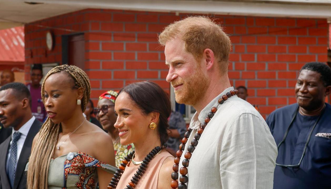Prince Harry y Meghan Markle.
