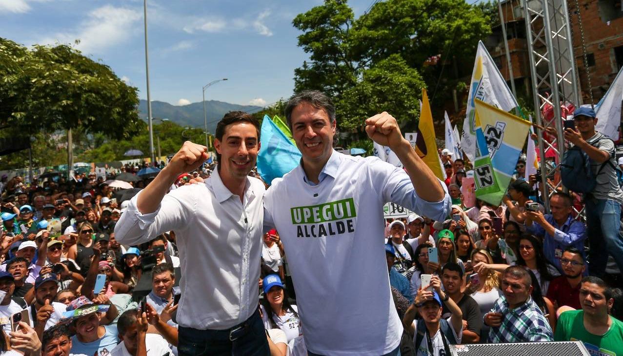 Juan Carlos Upegui y Daniel Quintero.