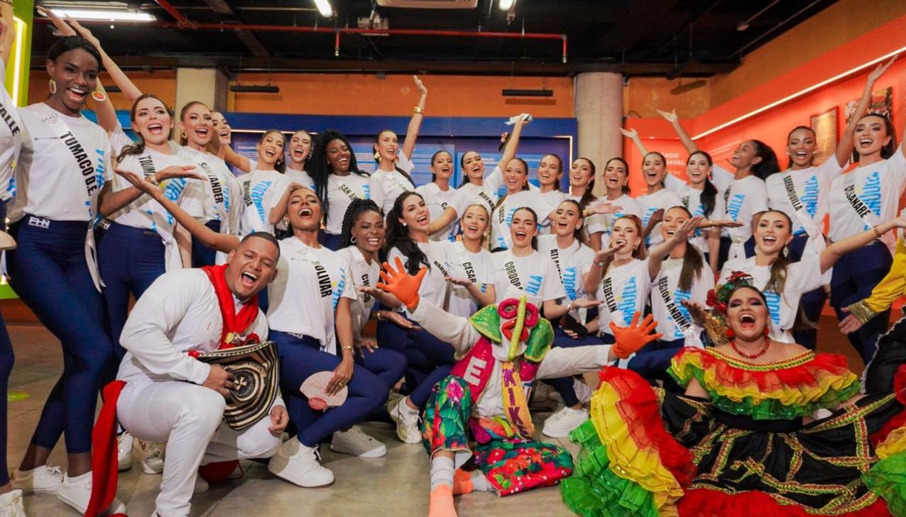 Participantes a Miss Universe Colombia 2024.