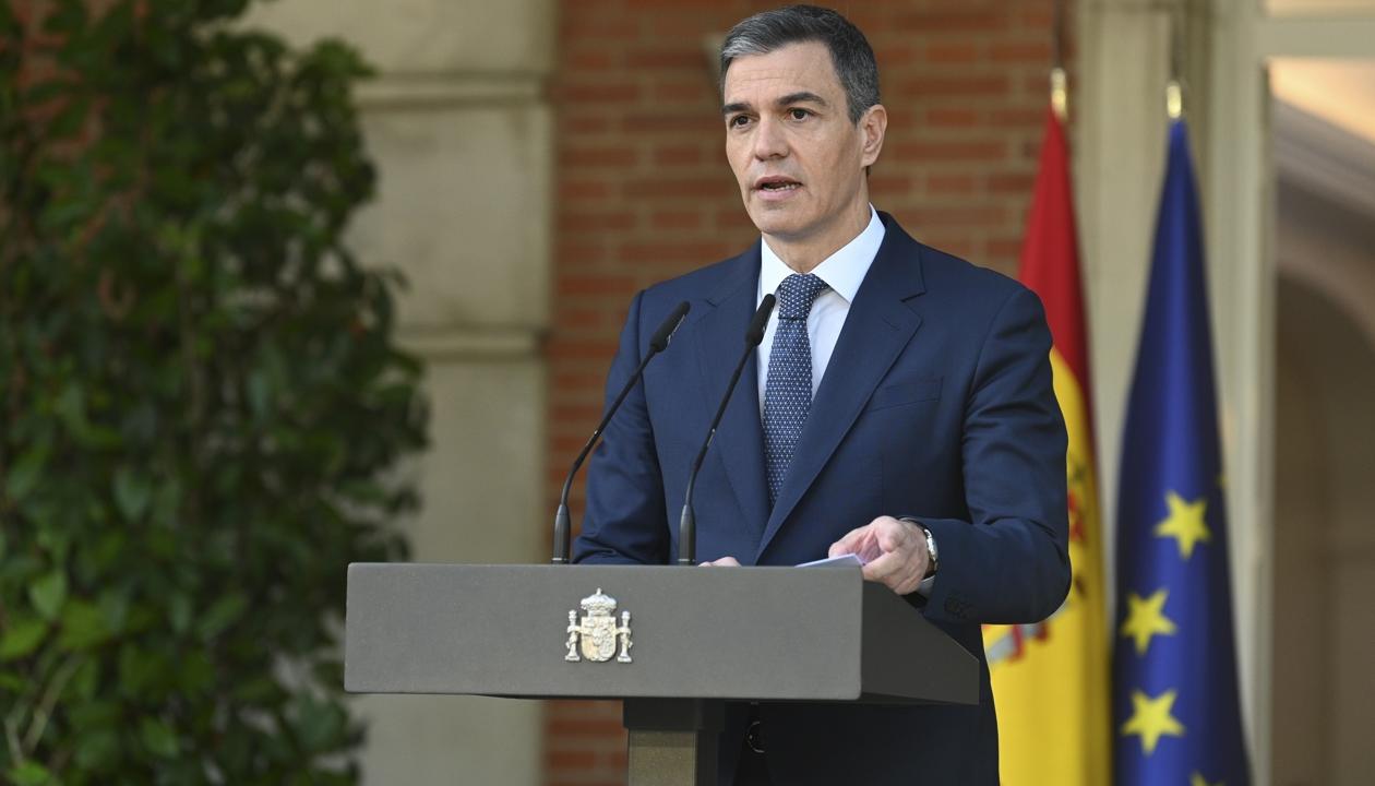 El presidente del Gobierno español, Pedro Sánchez.