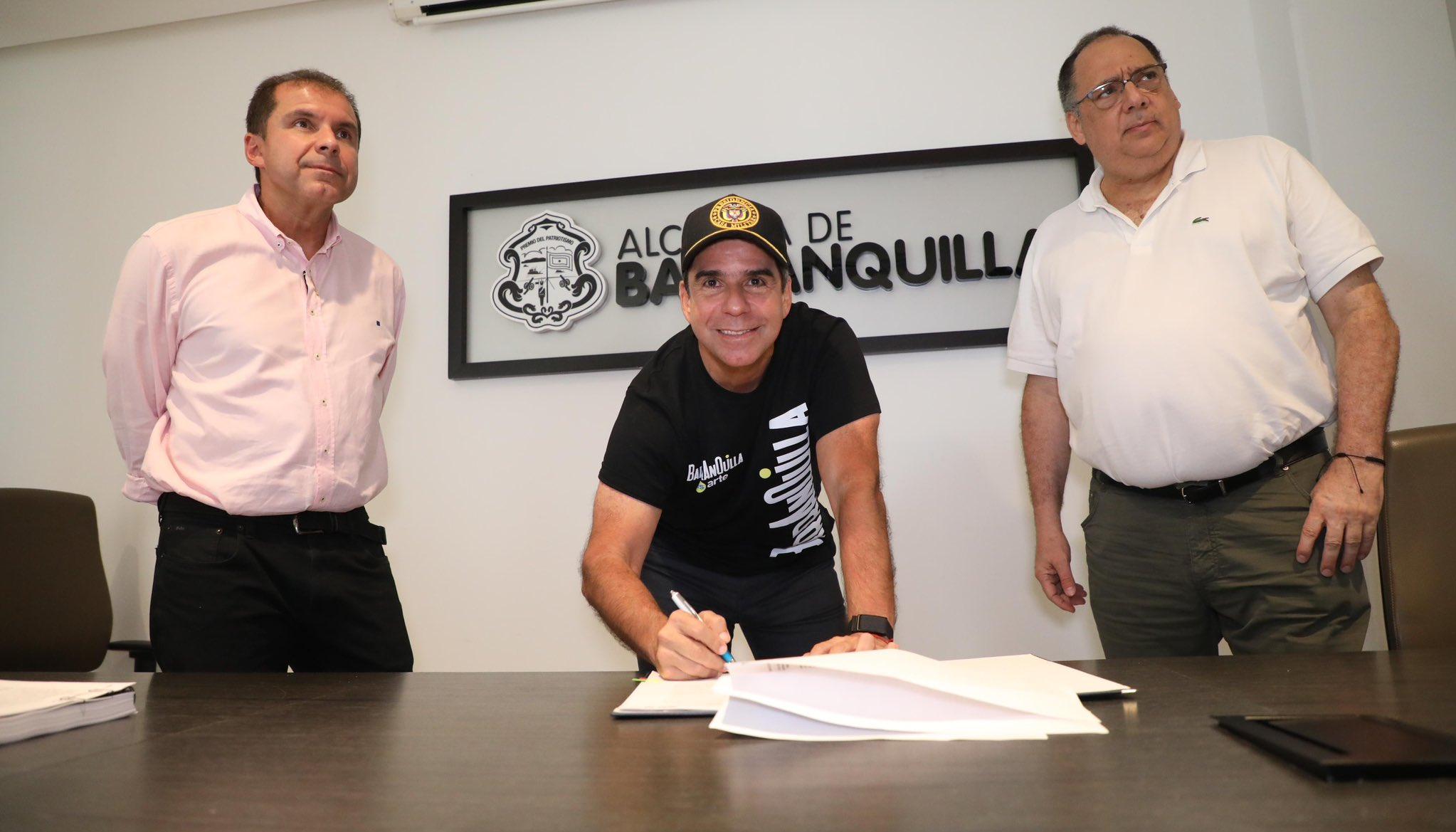 El Alcalde Alex Char.