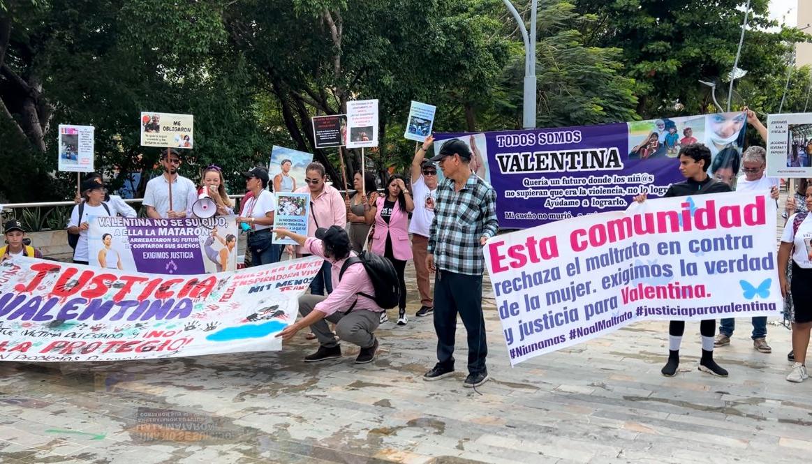 Se reunieron en la Plaza de la Paz.