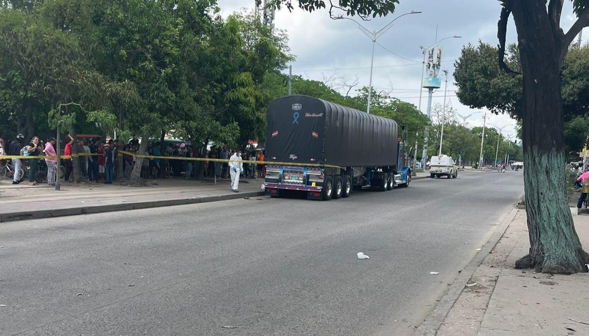El sitio en el que ocurrió el accidente