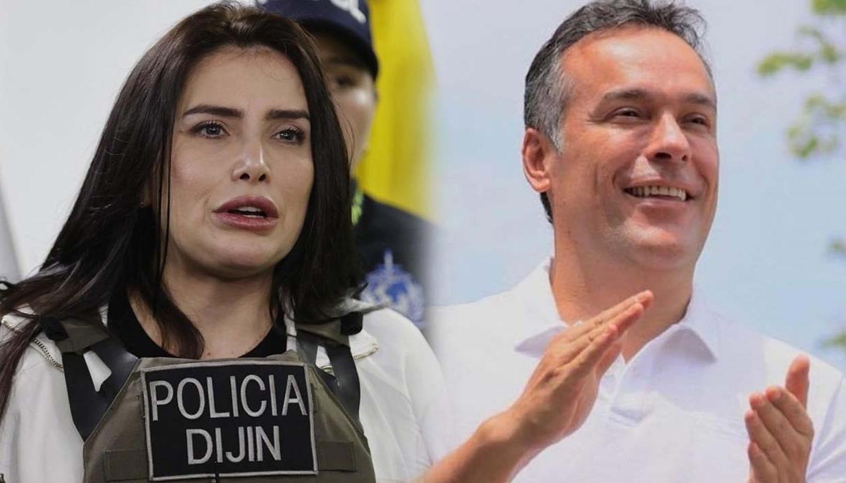 Aida Merlano Rebolledo y Mauricio Salazar, actual alcalde de Pereira