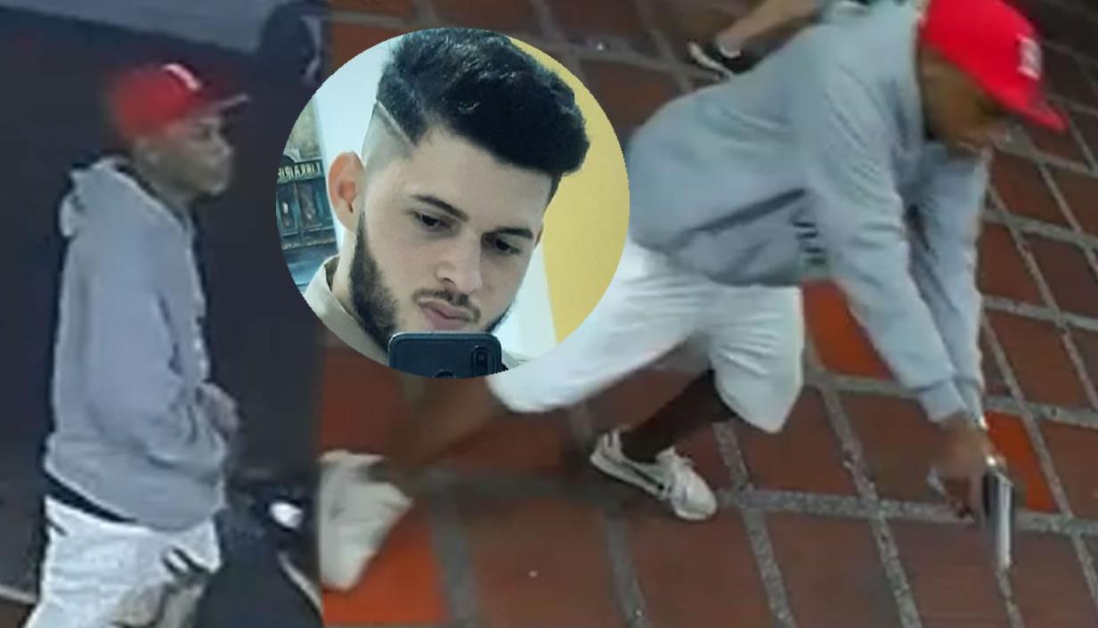 Presunto asesino del barbero Yeins Anthony Logreira Barrios.