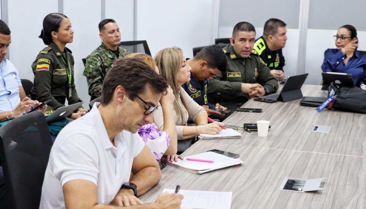 El secretario del Interior, José Antonio Luque, en el consejo de seguridad sobre el Día de la Madre