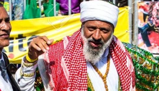 Jack Martínez Abdala personificó a ‘Osama Bin Laden’.
