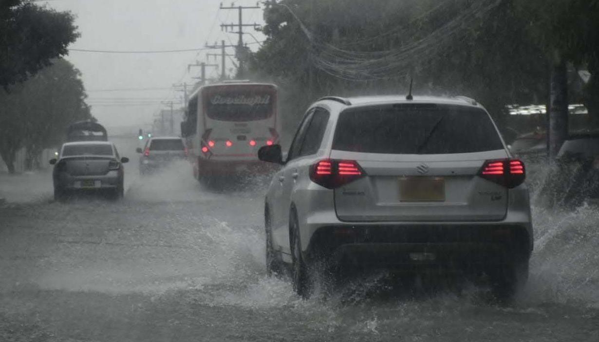 Lluvias en Colombia. 