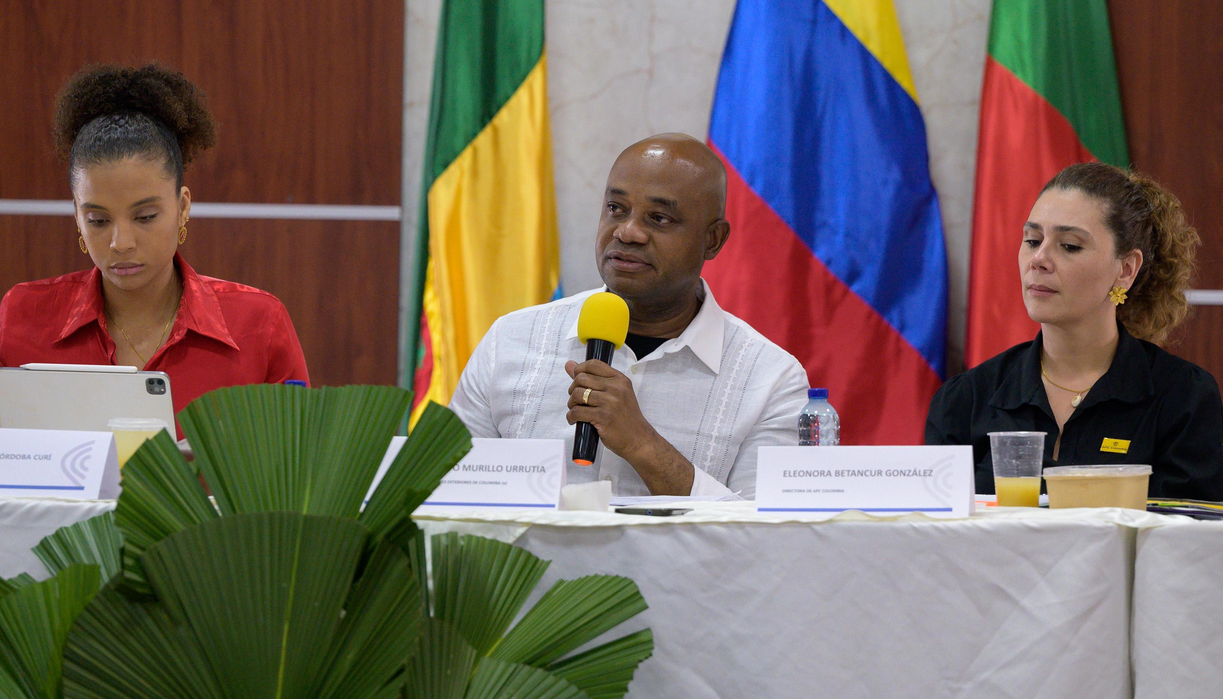 El canciller de Colombia, Luis Gilberto Murillo