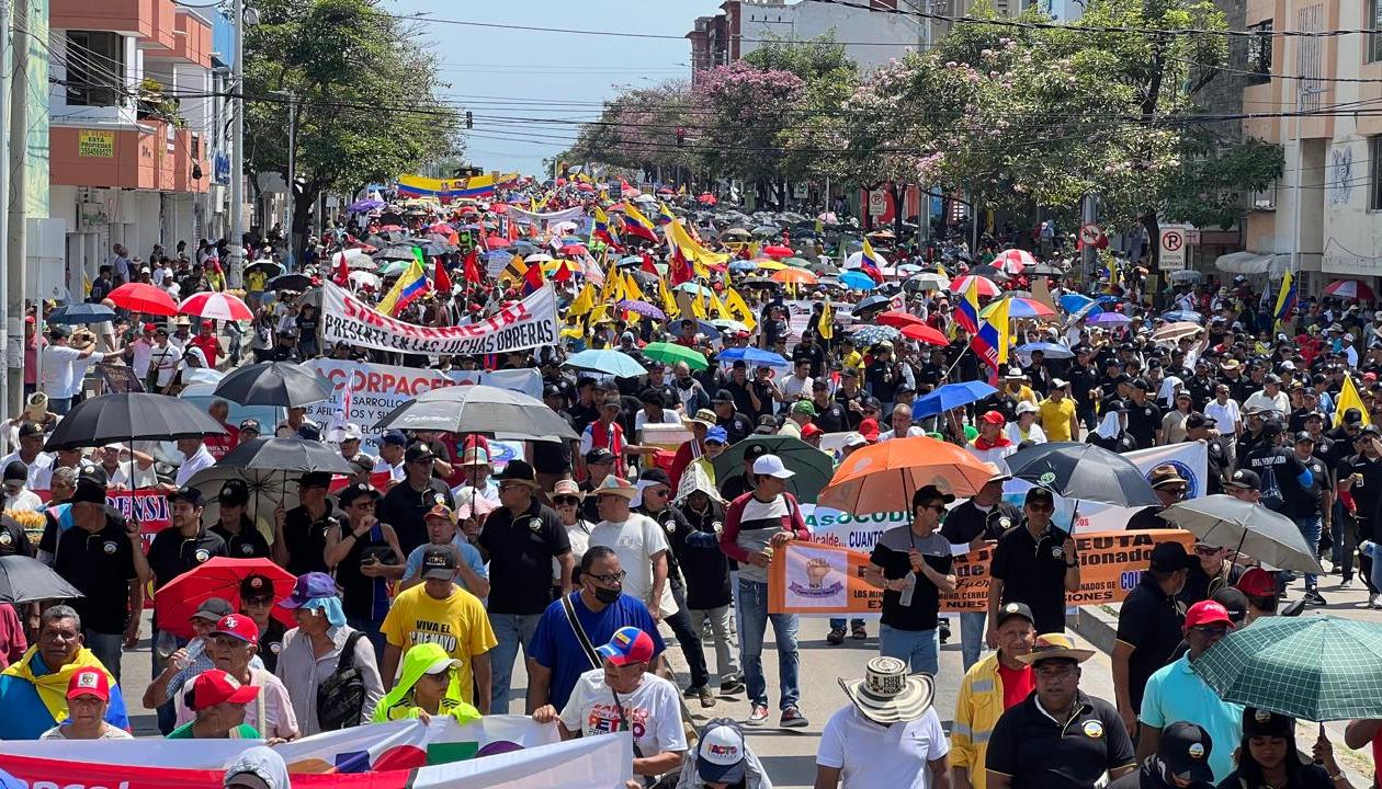 Marchas del Primero de Mayo.