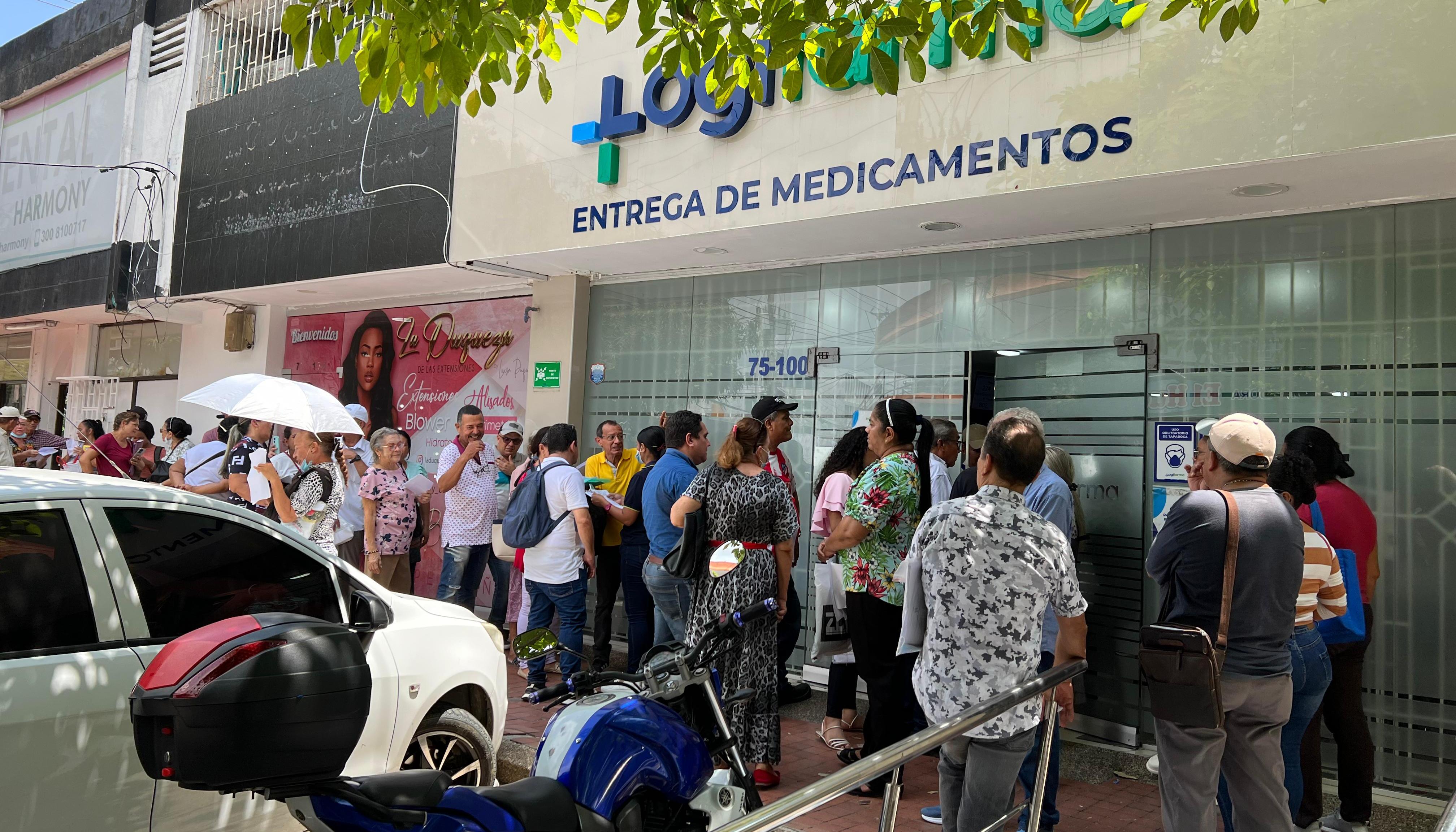Docentes reclaman medicamentos.