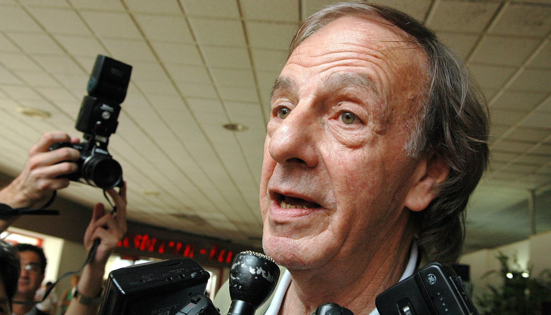 César Luis Menotti, exseleccionador argentino fallecido el domingo.