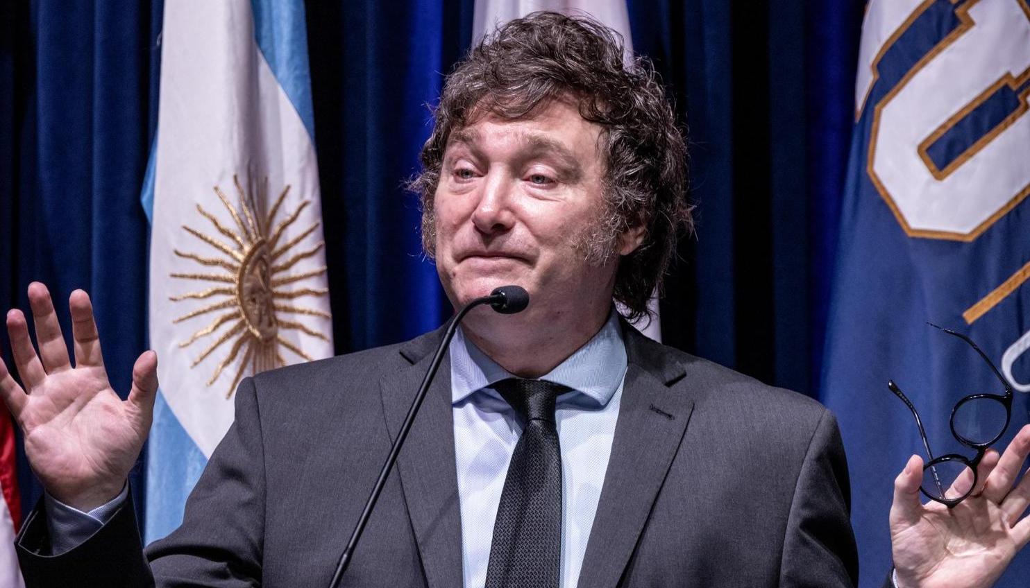 Javier Milei, presidente de Argentina.