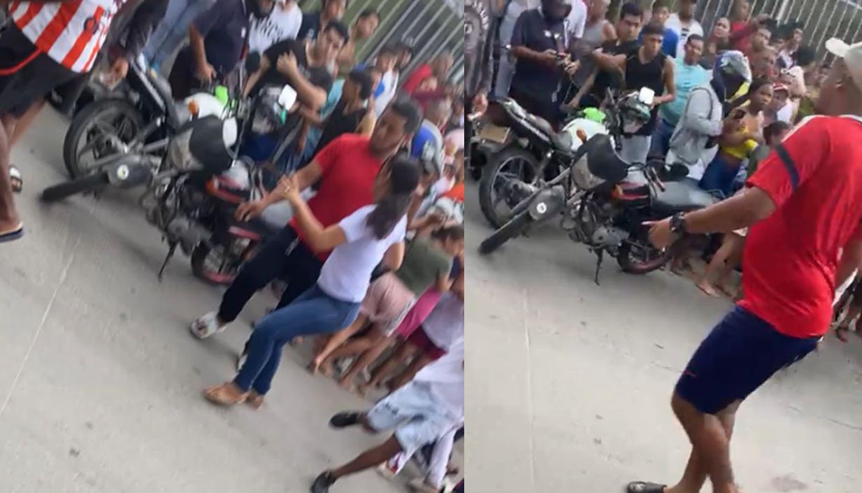 En la carrera 16 con calle 72, en el barrio Villa Las Moras.