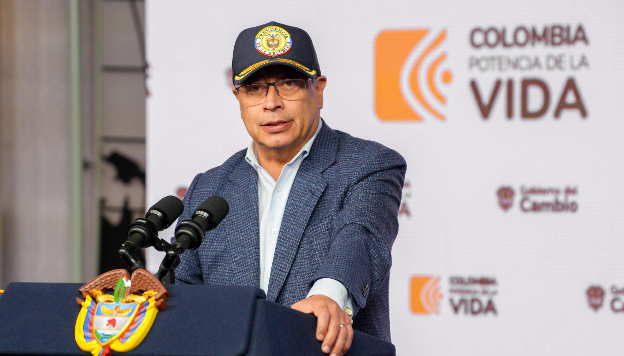 El Presidente Gustavo Petro.