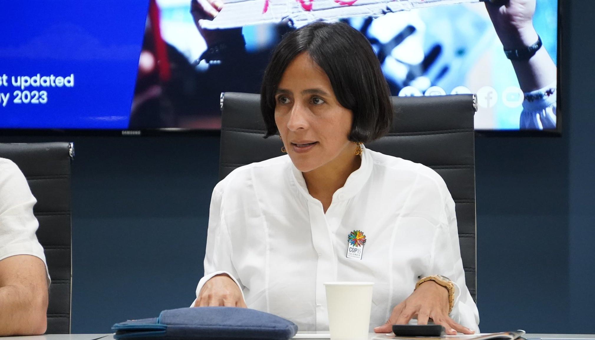 Susana Muhamad, ministra de Ambiente