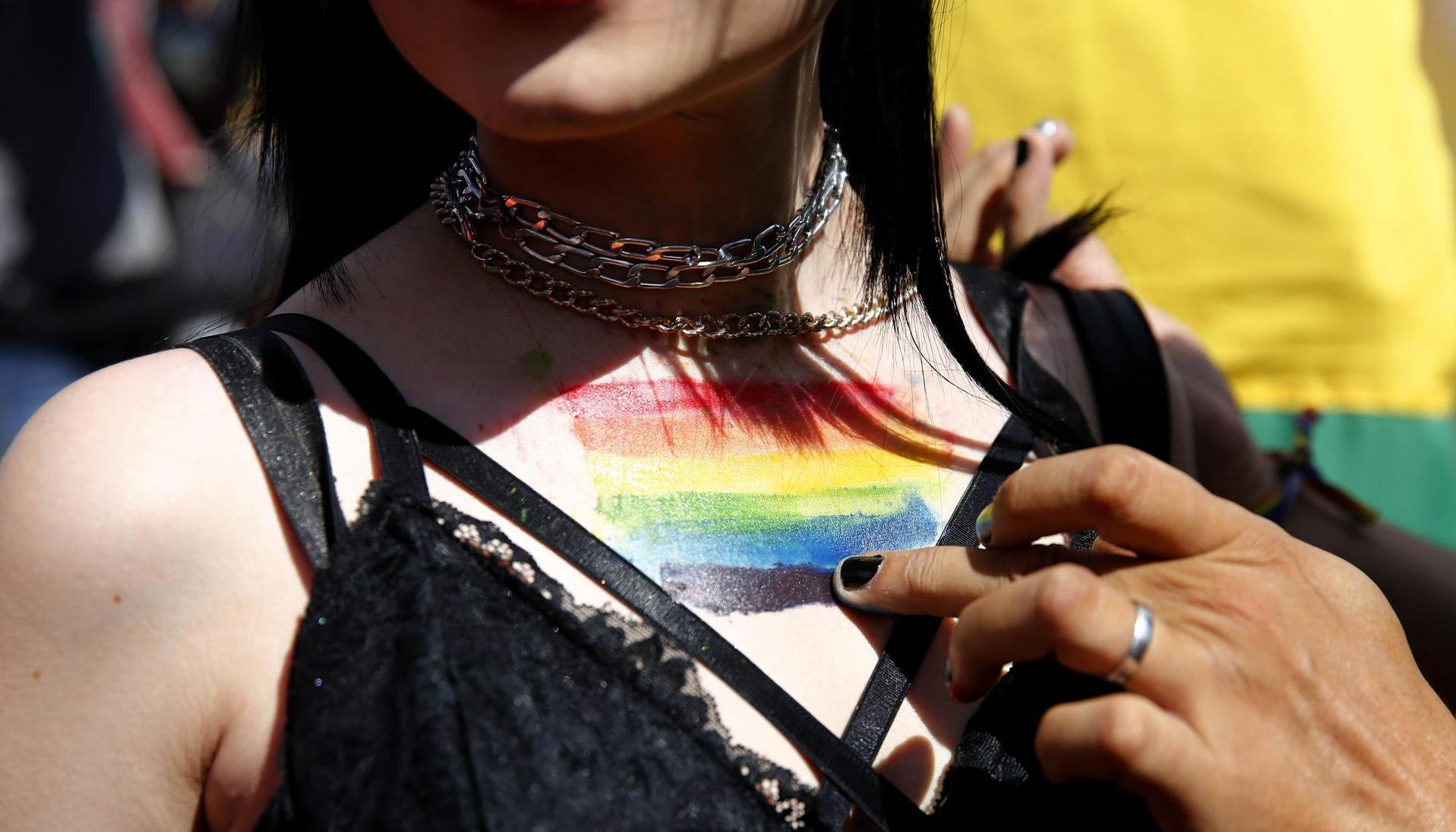 Foto referencia de la marcha del orgullo LGBTIQ en Medellín