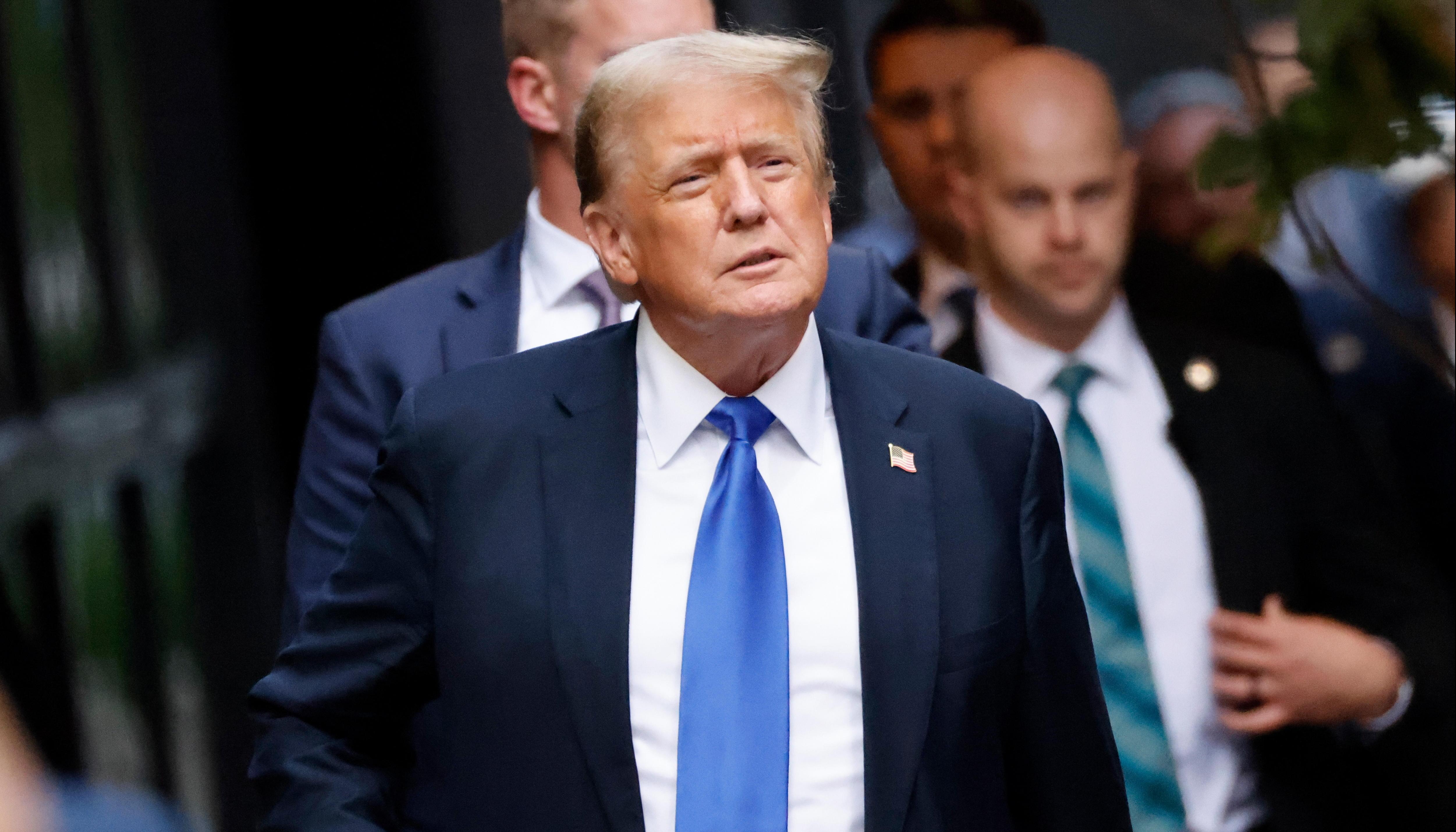 Donald Trump, expresidente de Estados Unidos. 
