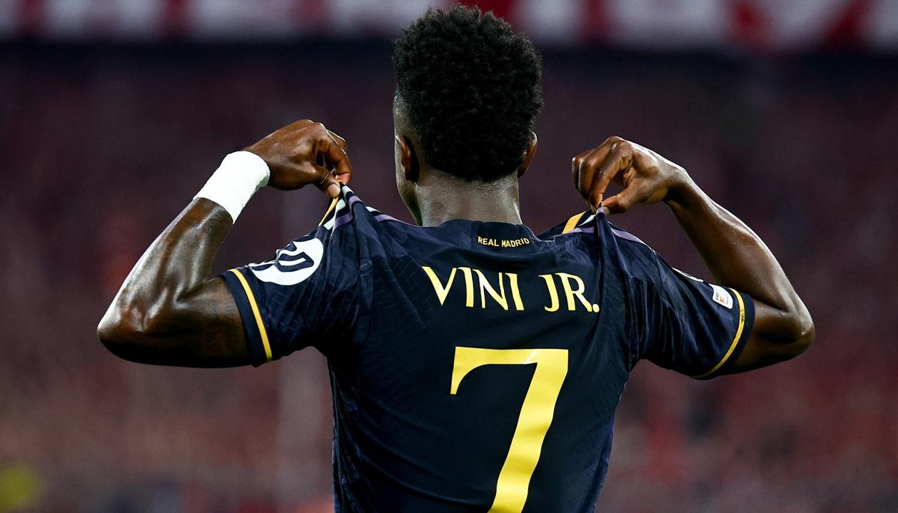 Vinicius Junior, delantero brasileño del Real Madrid. 