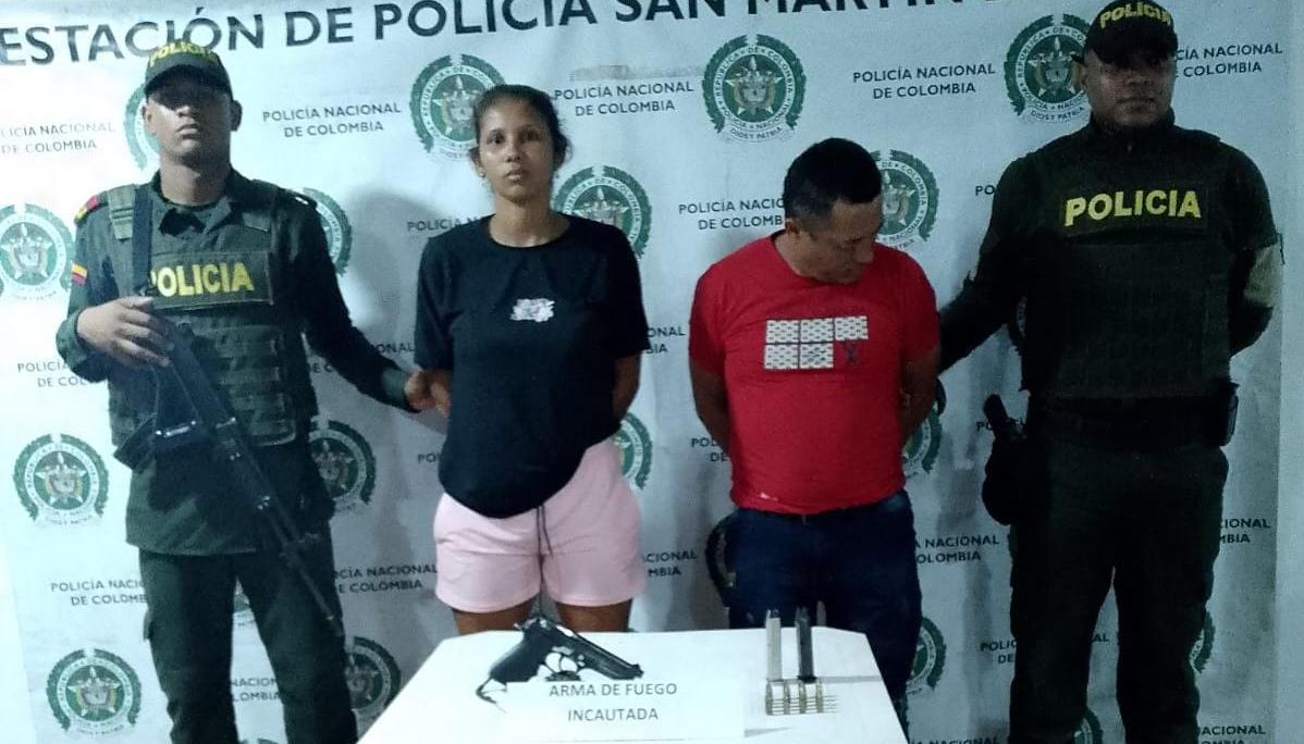 Édinson Manuel Ospina Patiño y Thalia De los Santos Guzmán Fuentes.