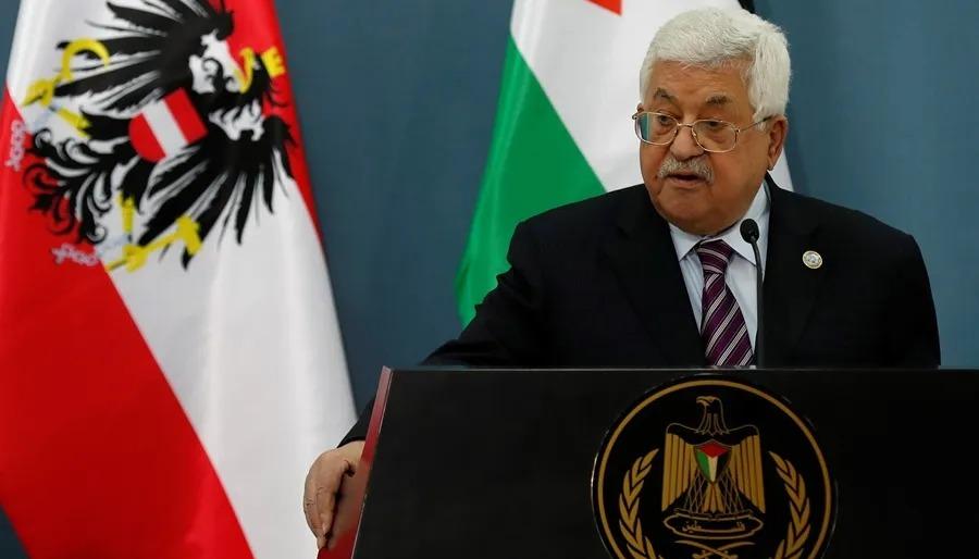 El presidente palestino, Mahmud Abás.
