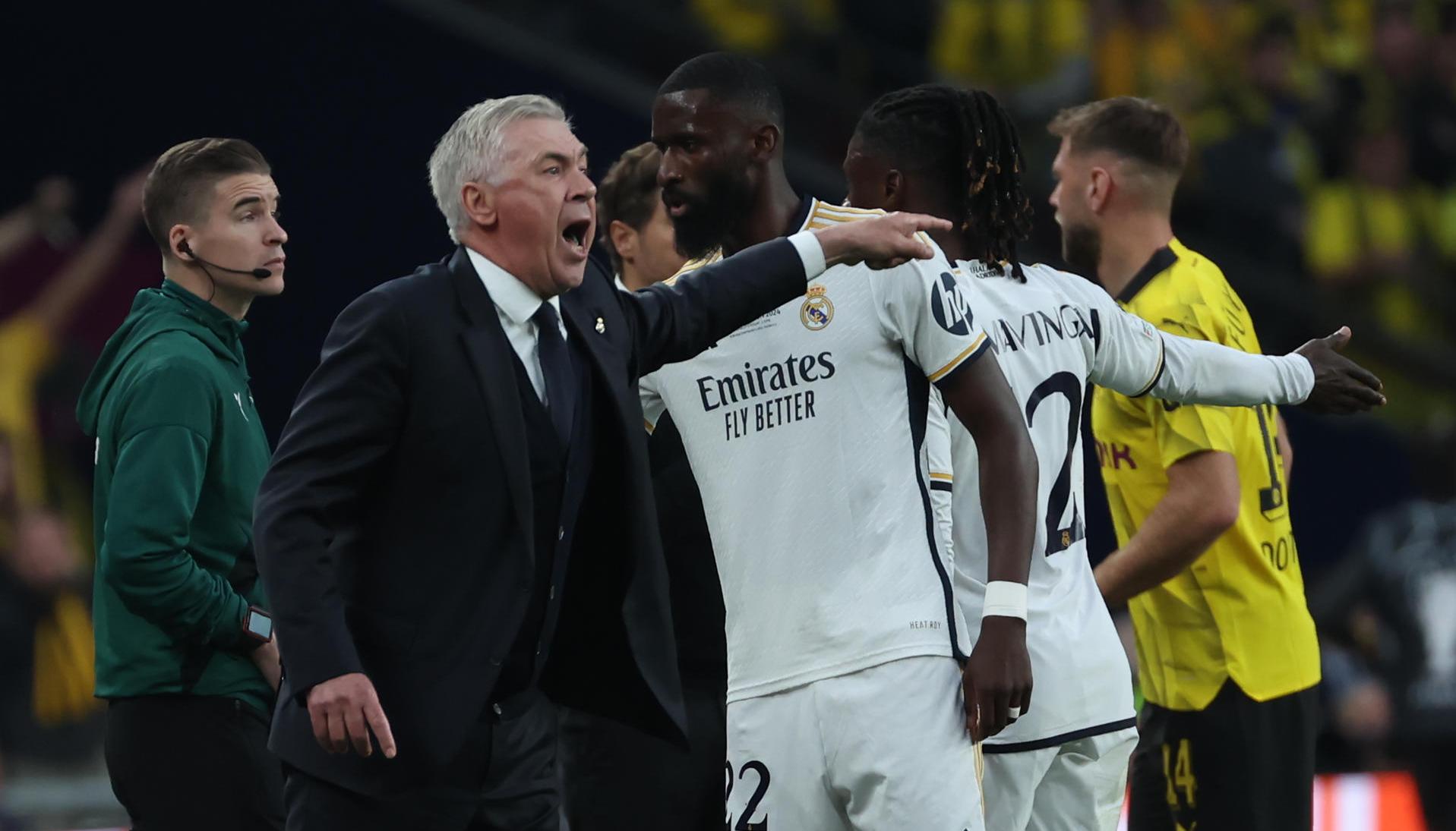 Carlo Ancelotti, técnico del Real Madrid.
