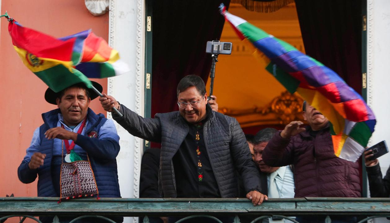 El presidente de Bolivia, Luis Arce.