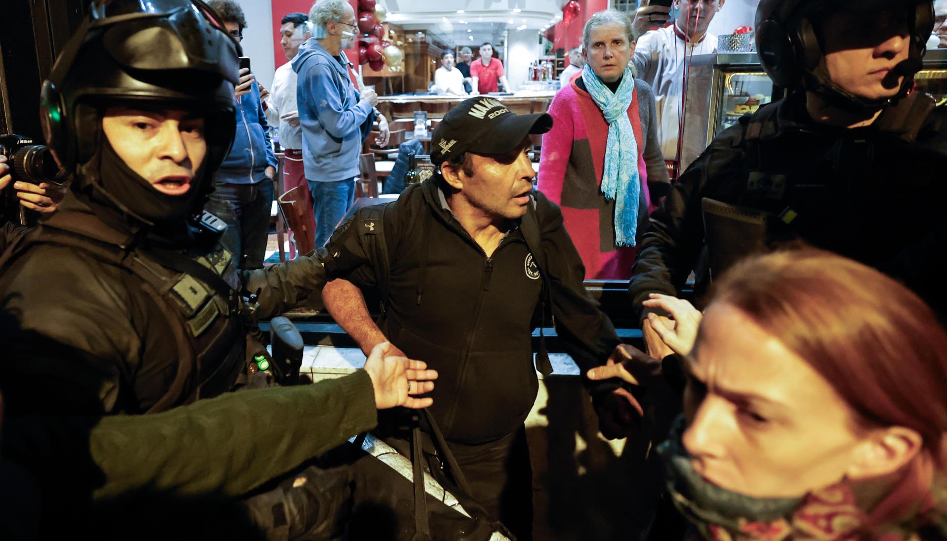 1.200 uniformados hicieron presencia para controlar los disturbios.