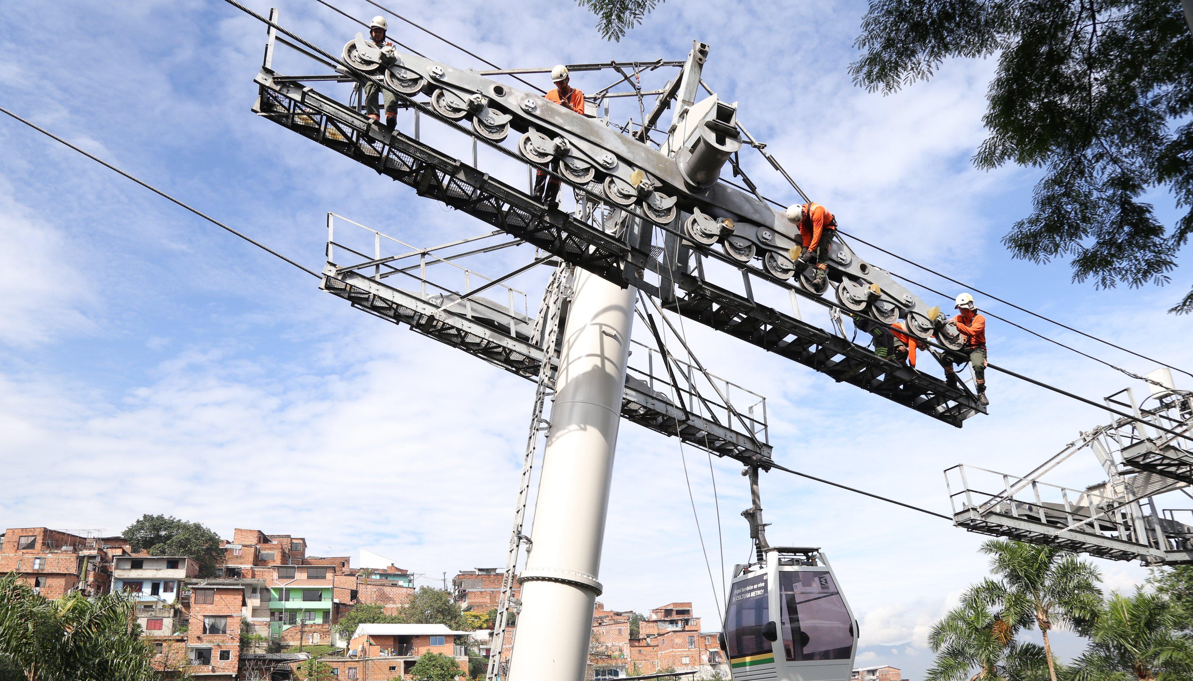 Arreglo metro de Medellín.