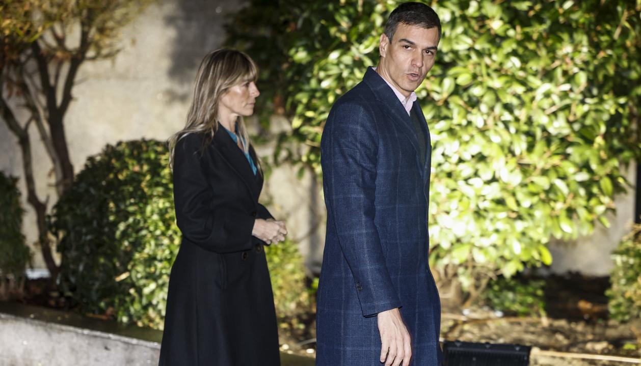 Begoña Gómez y Pedro Sánchez.