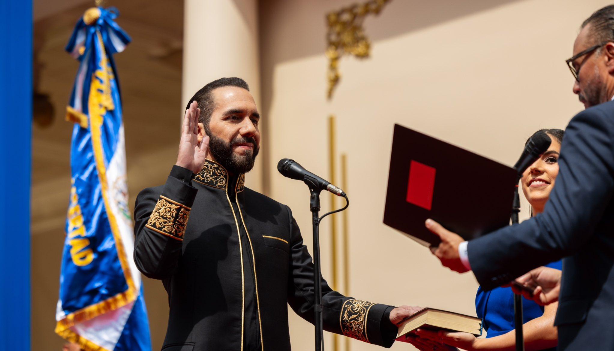 Nayib Bukele fue reelegido.
