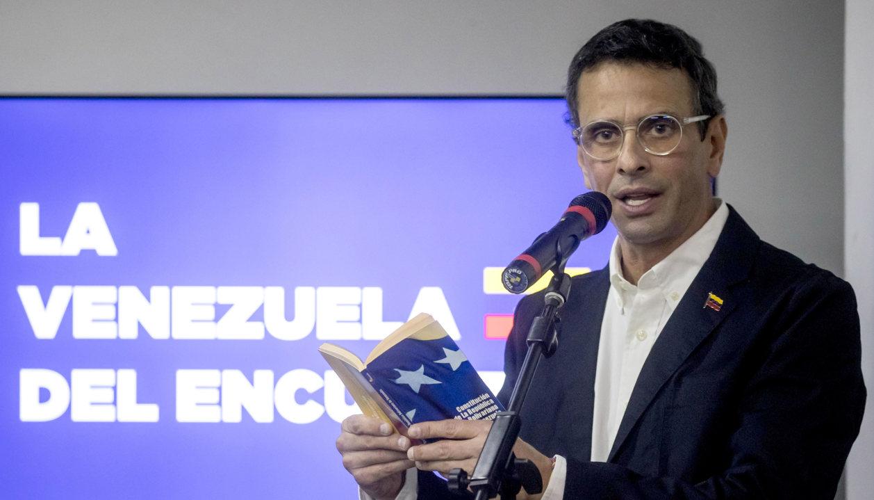 El opositor venezolano Henrique Capriles.