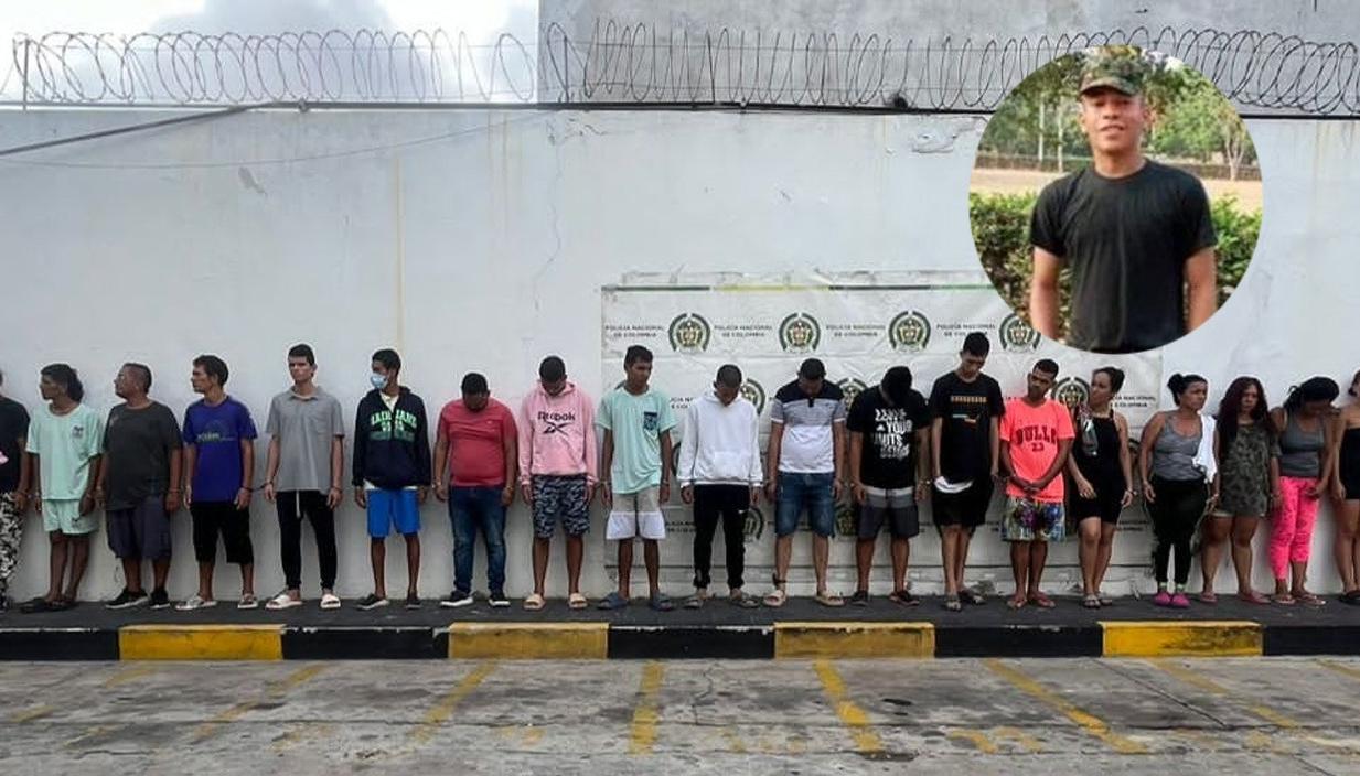 Es uno de los 20 capturados.