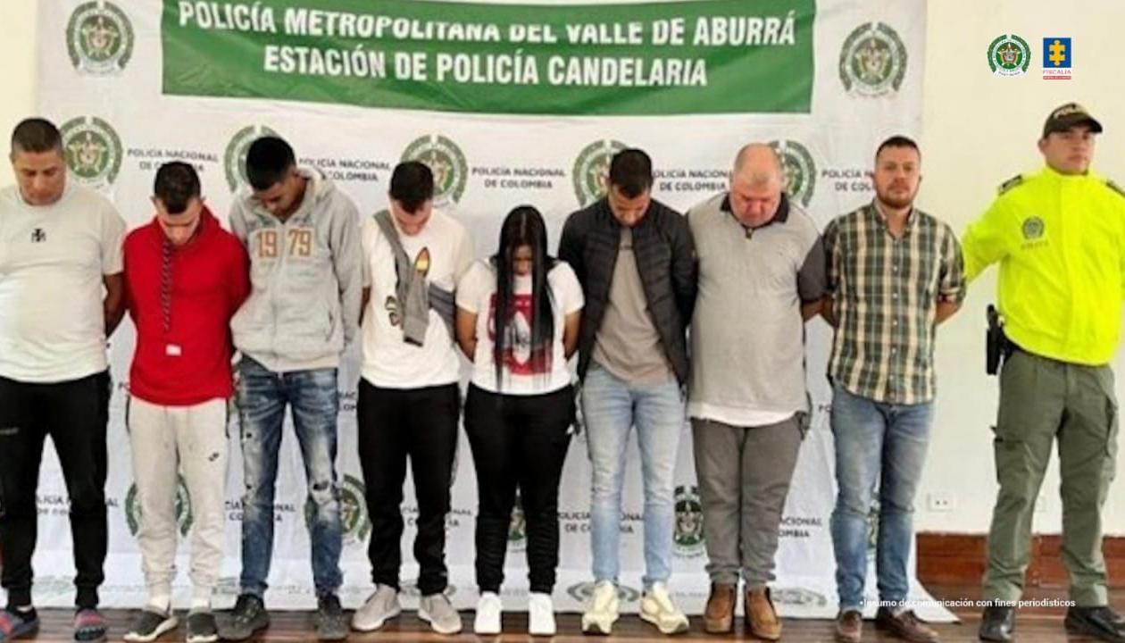 Las capturas fueron realizadas por la Policía. 