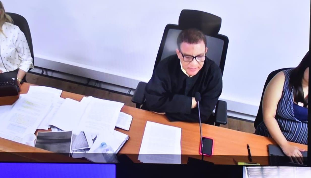 Juez Hugo Carbonó.