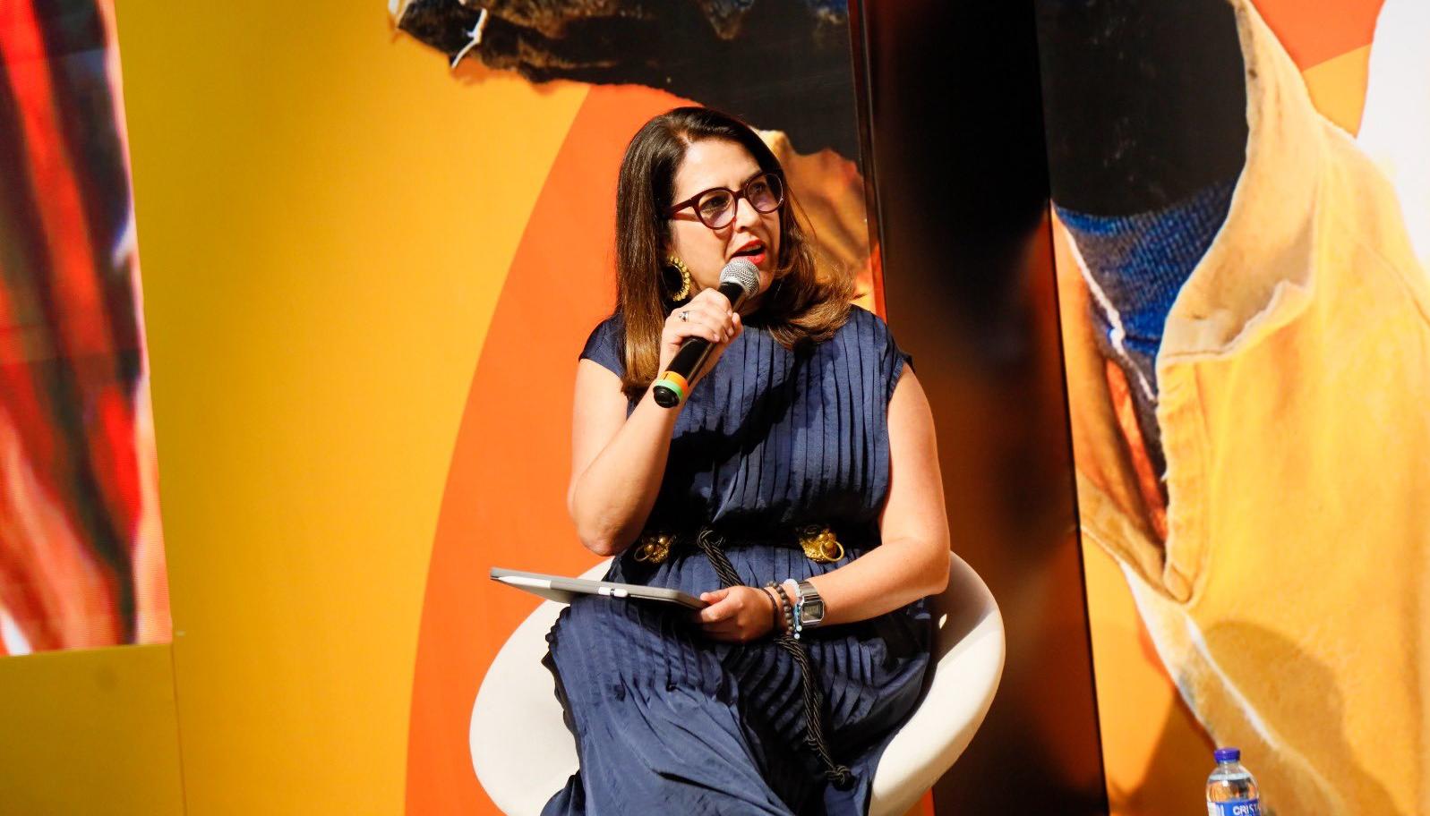Carolina Rojas, presidente de Fedebiocombustibles.  