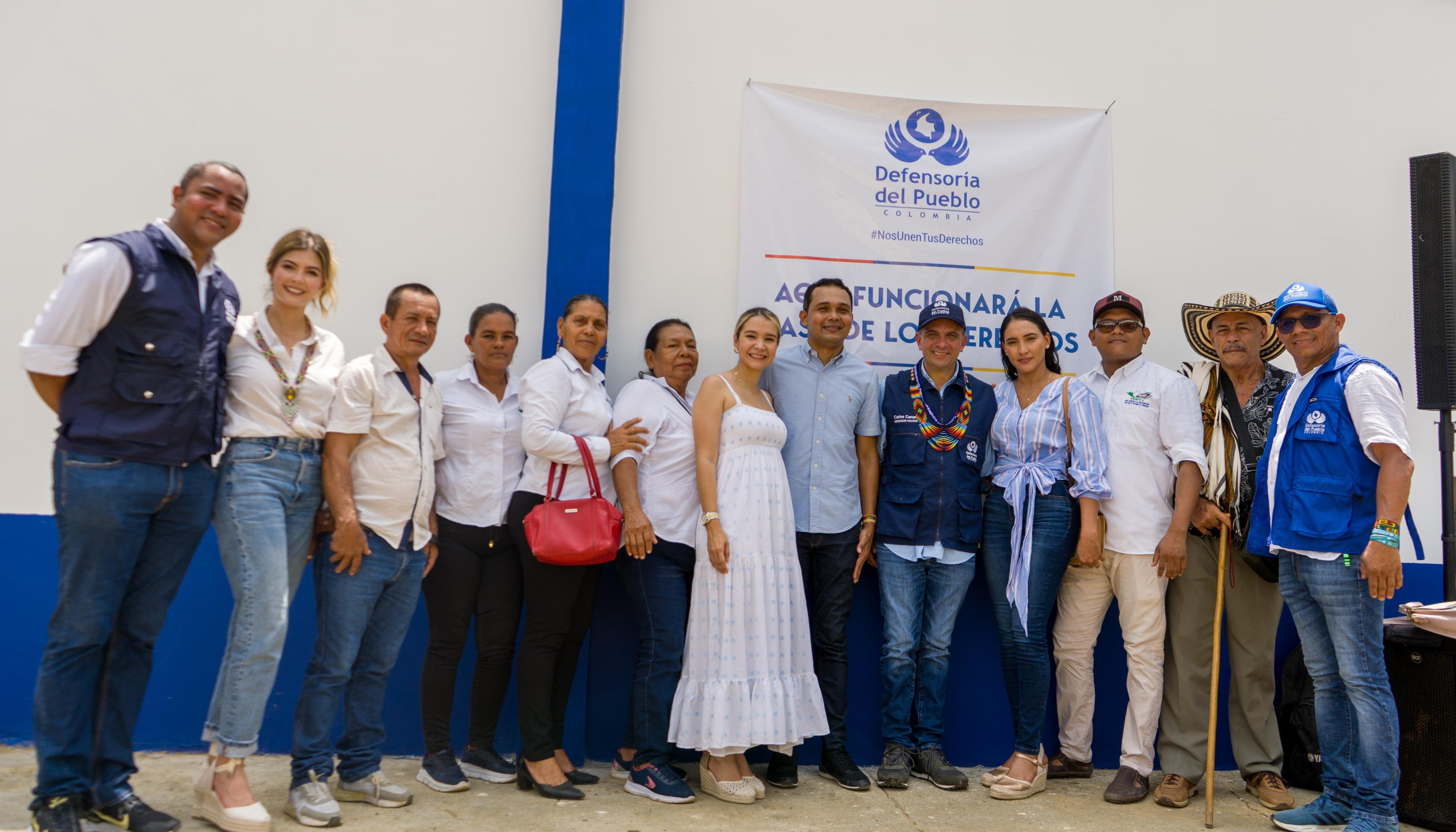 El Defensor del Pueblo, Carlos Camargo, entregó la nueva Casa.