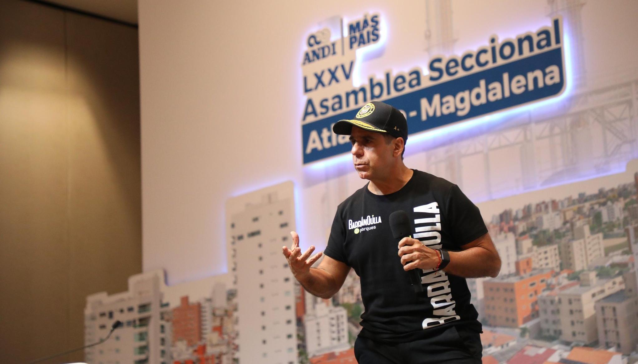 El Alcalde de Barranquilla, Alex Char.