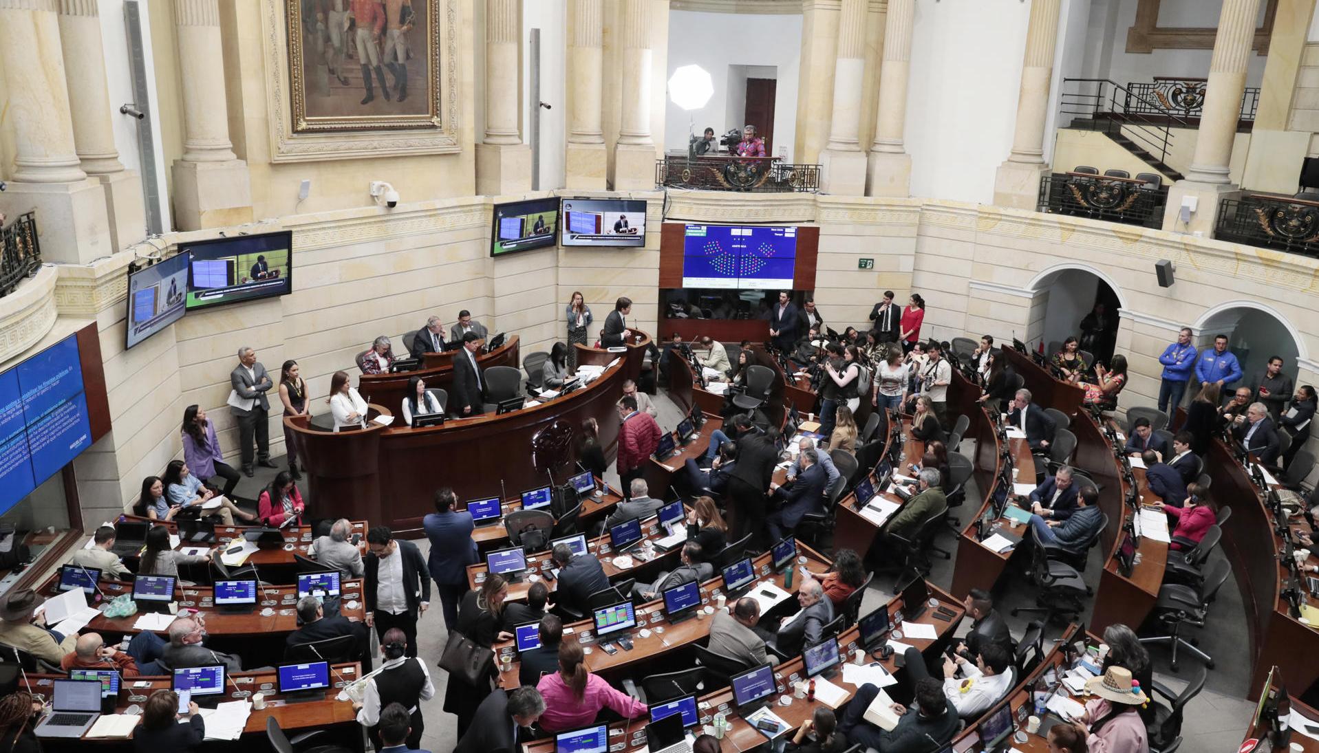 El Congreso en pleno este jueves