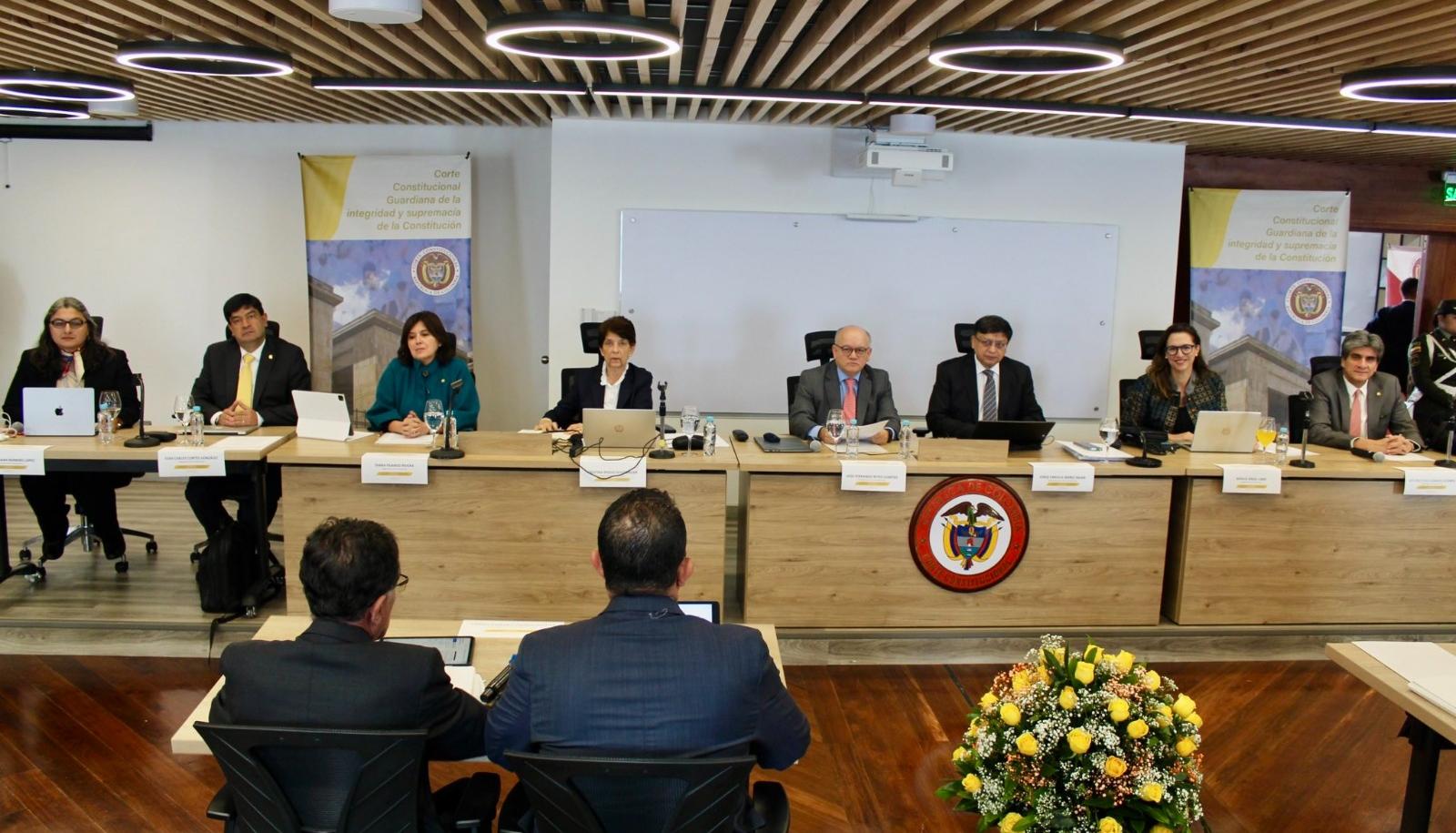 Magistrados de la Corte Constitucional. 