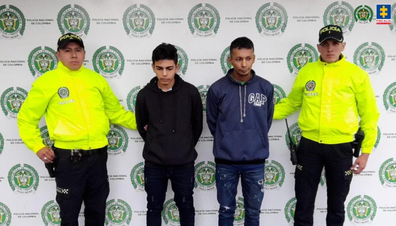 Cristian Camilo Valenzuela Zapata, alias Pollo; y Samir Leonardo Ramírez Torres, alias El Negro.