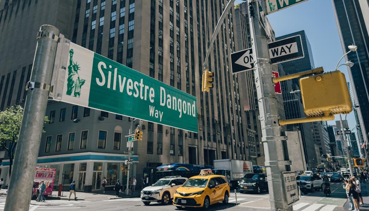 Develado el “Silvestre Dangond Way", en Nueva York