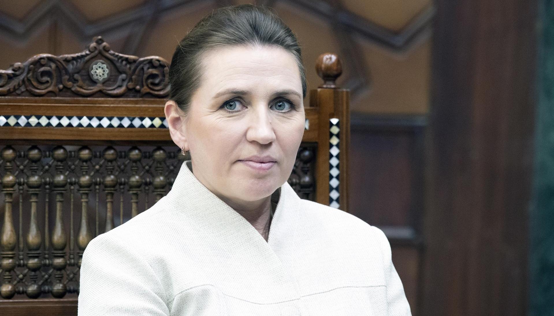 La primera ministra danesa, Mette Frederiksen.
