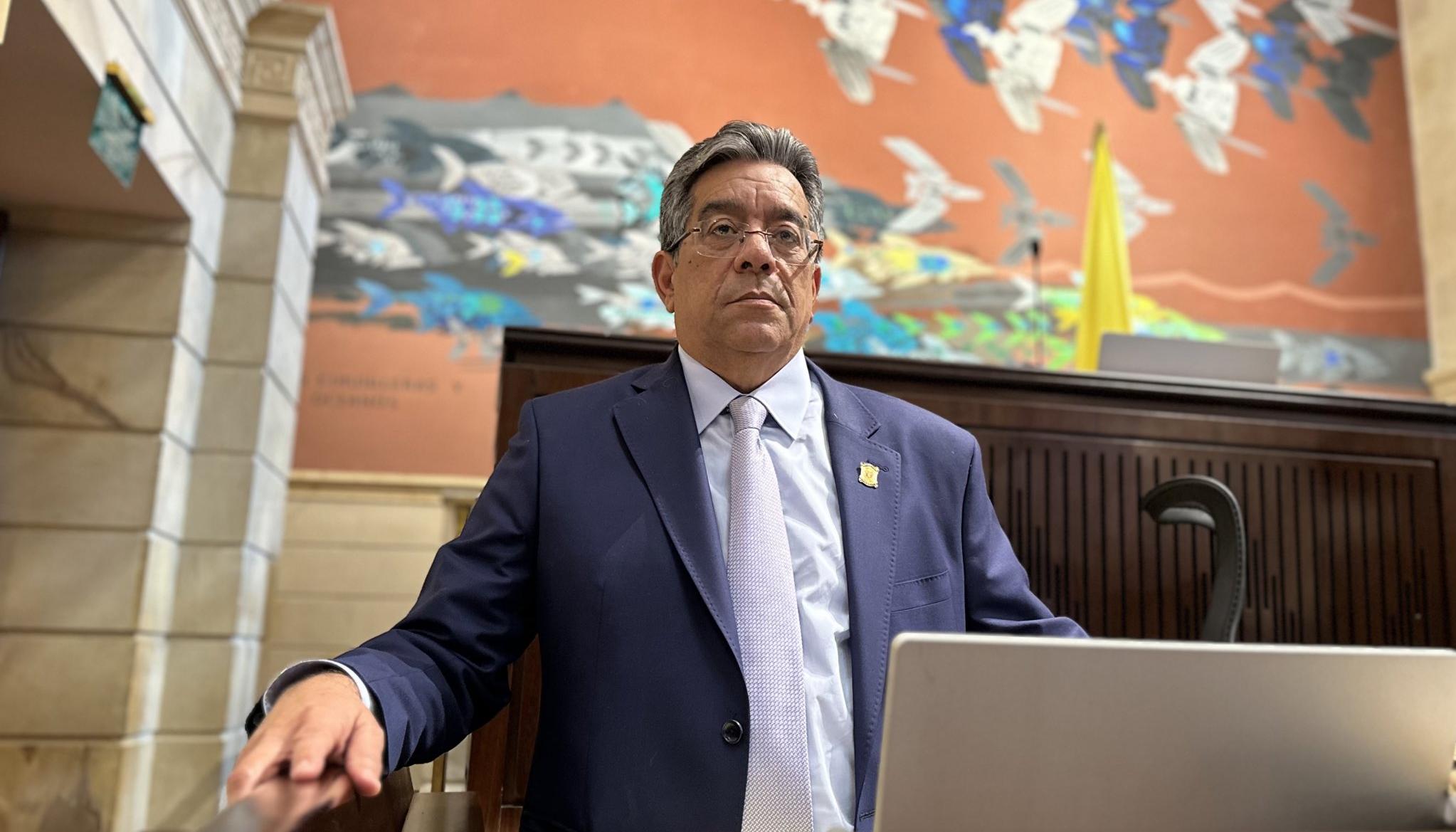 El representante Dolcey Torres, autor del proyecto de Ley.