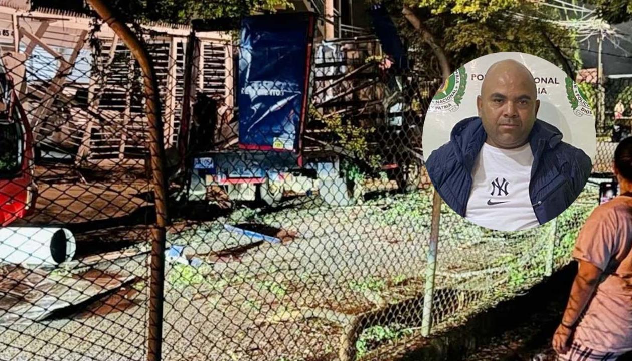 Édinson Carabalí Molina, alias 'El Tigre'.