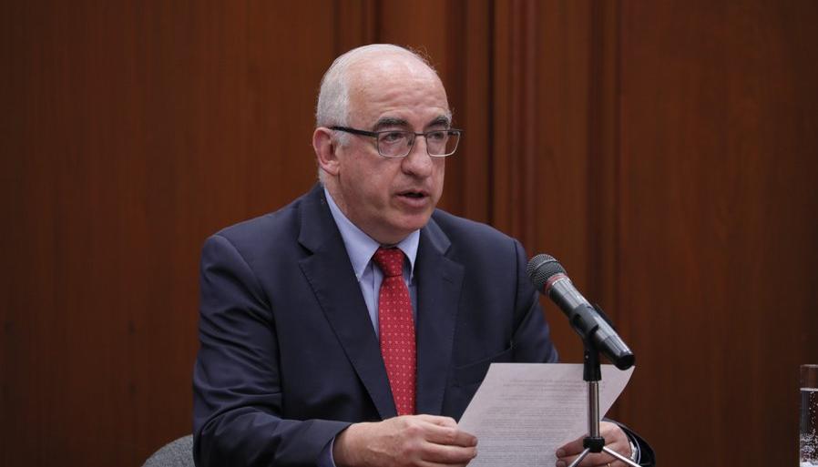 El gerente general del Emisor, Leopoldo Villar.